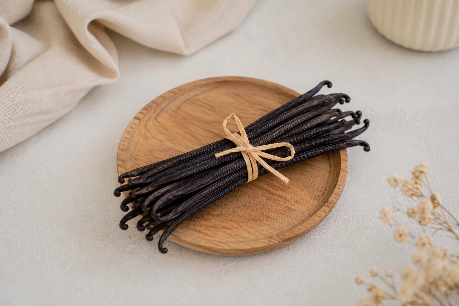 Vanilla pods, 19 to 22 centimeters